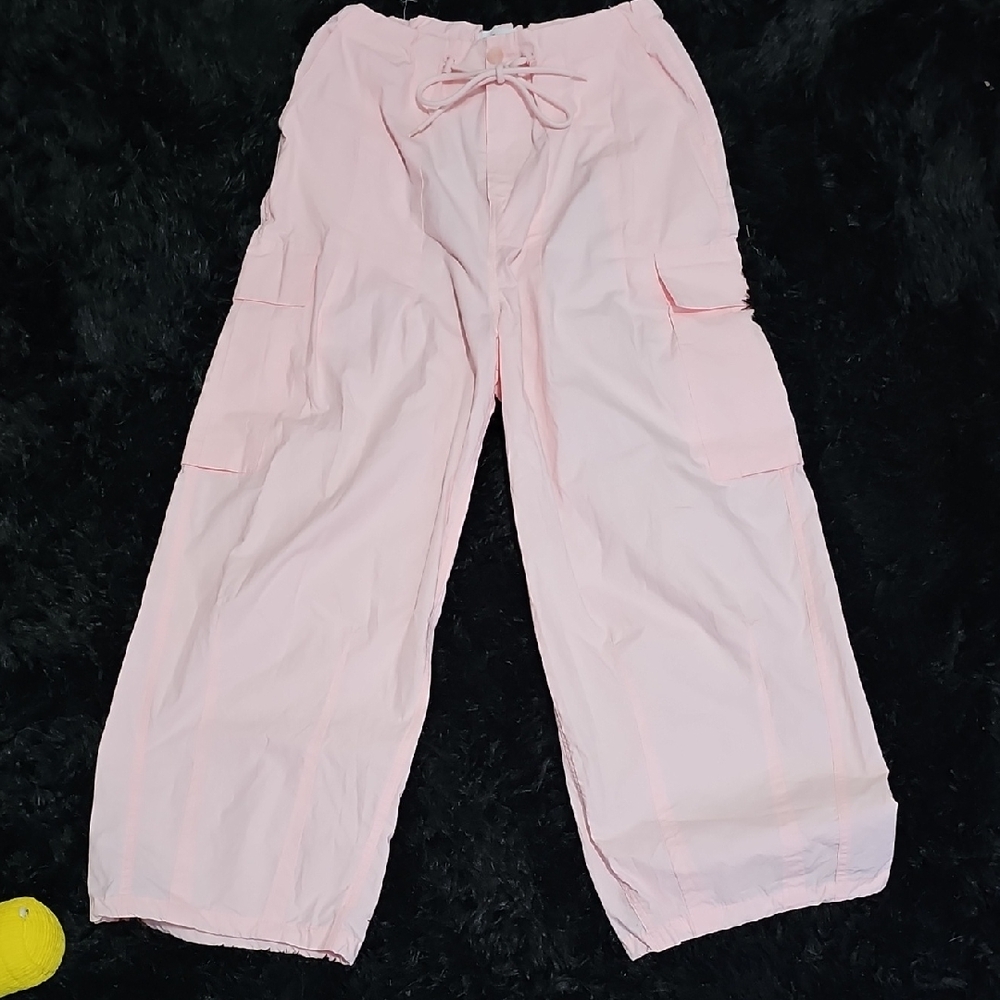 Pink Cargo Pants